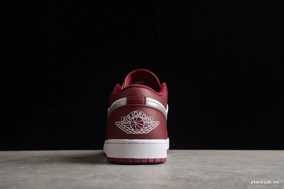 Jordan 553558-615 1 White Low Bordeaux 553558-615 0814